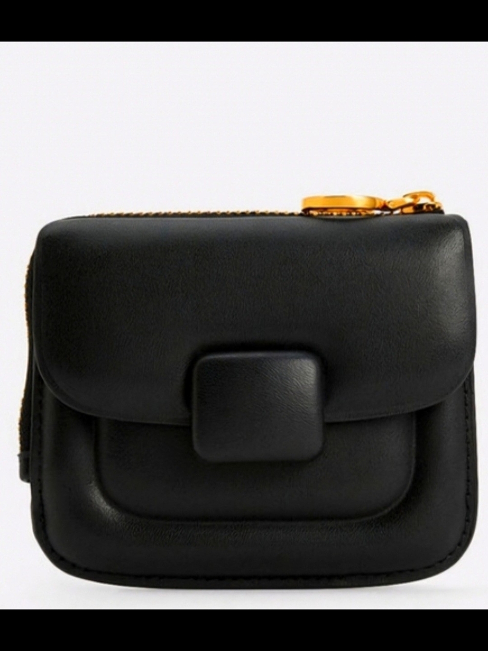 Charles & Keith Koa Black Mini Wallet Sold-out! Singapore Brand